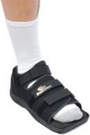 👞 brace direct post op recovery shoe: adjustable medical walking support for post surgery, foot injuries & toe conditions - left or right foot логотип