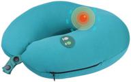 portable u shaped watching cervical pain relief 6 modes vibrating logo
