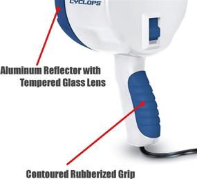 img 1 attached to Cyclops 1400 Lumen Marine-Style 12V Spotlight