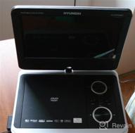 img 1 attached to 📀 DBPOWER 11.5" Portable DVD Player with 5-Hour Battery, 9" Swivel Screen, CD/DVD/SD/USB Support, Remote Control - Black review by Kevin Dow