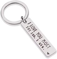 💑 couple keychain set: boyfriend girlfriend husband - a perfect token of love! logo