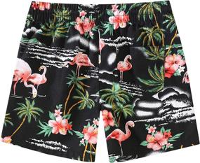img 3 attached to SSLR Printed Casual Hawaiian Christmas Boys' Clothing in Swim
