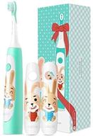 🦷 soocas c1 rechargeable sonic electric toothbrush for kids: cordless & washable, 2 modes - ideal for 4-12 years! logo