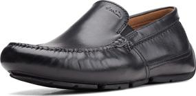 img 4 attached to Clarks Markman Driving Loafer Leather Men's Shoes
