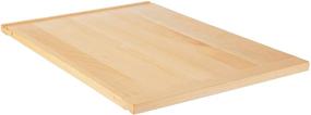 img 4 attached to 🪓 Vance 16 X 22 inch EZ Slide Wood Cutting Board – Convenient Storage