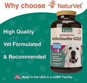 img 1 attached to NaturVet Glucosamine for Dogs – Dog Supplement with Glucosamine, 🐶 MSM, Chondroitin & Hyaluronic Acid – Enhanced Soft Chews & Chewable Tablets