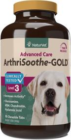 img 4 attached to NaturVet Glucosamine for Dogs – Dog Supplement with Glucosamine, 🐶 MSM, Chondroitin & Hyaluronic Acid – Enhanced Soft Chews & Chewable Tablets