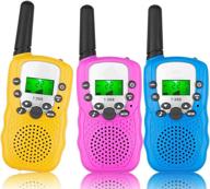 📞 children's yellow boxgear walkie talkies for excellent connectivity logo