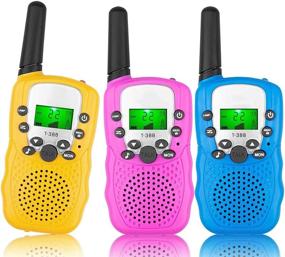 img 4 attached to 📞 Children's Yellow Boxgear Walkie Talkies for Excellent Connectivity