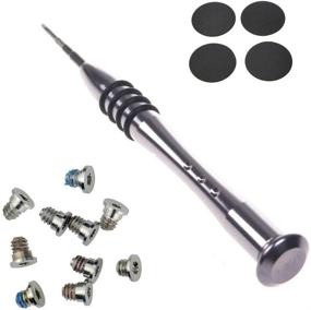 img 4 attached to 🔧 Complete Repair Kit: Whizzotech Replacement Screws for MacBook Pro Retina 15" A1398 & 13'' A1502 A1425 – Includes Screwdriver and Rubber Feet
