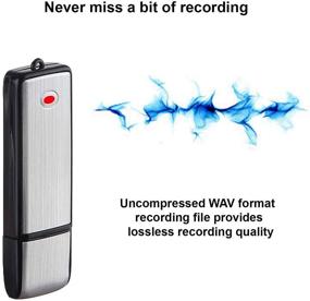 img 3 attached to 🎙️ High-Quality eAnjoy 8G USB Digital Voice Recorder – Crystal Clear Audio Recording with Flash Drive Functionality