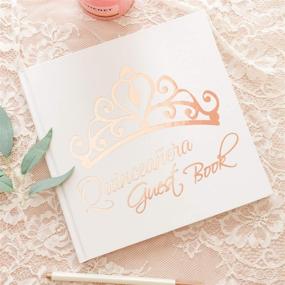 img 3 attached to 🎉 Quinceañera Guest Book 15th Quinceanera Party Favors 8.5” Rose Gold Book Polaroid Photo Album Decorations - Calculs Libro De Firmas