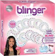 💎 blinger jewel shapes refill set: sparkle up your accessories with ease logo