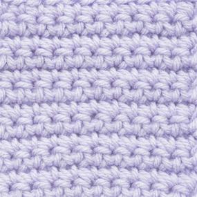 img 2 attached to 🧶 Caron One Pound Solids Yarn, 16oz, Gauge 4 Medium, 100% Acrylic - Lilac - Crochet, Knitting & Crafting (1 Piece) | Premium Quality Yarn for Various DIY Projects