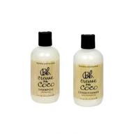 🥥 bumble and bumble crème de coco shampoo and conditioner set, 8-ounces each, bottle logo