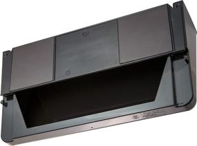 img 1 attached to Officemate Magnetic Wall File for Letter Size Documents, in Black (21452) 13.625 x 4.5 x 7.375 Inches