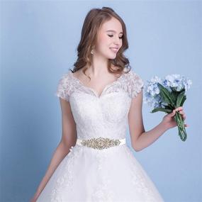 img 3 attached to 💍 Yanstar Crystal Rhinestone Wedding Accessories for Women