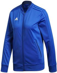 img 4 attached to 👚 Динамичная производительность: куртка adidas Condivo 18 из полиэстера для женщин