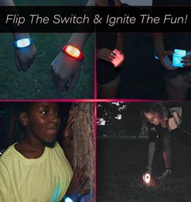 img 3 attached to 🌲 Experience Thrilling Outdoor Fun with the GETMOVIN SPORTS Capture The Flag Ignited Kit – Including Glow-in-The-Dark LED Game Pieces and Storage Bucket!