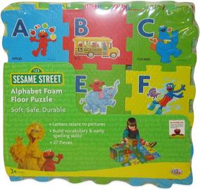 img 2 attached to 🧩 Sesame Street Alphabet Floor Puzzle: A Fun and Educational Toy for Kids
