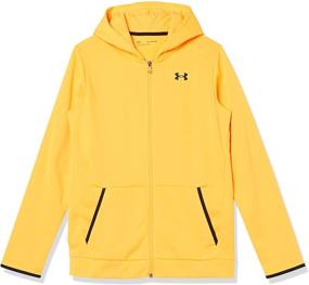 img 1 attached to 👕 Boys Full-Zip Fleece T-Shirt by Under Armour