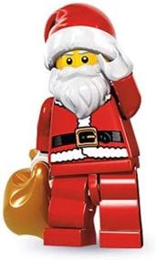 img 2 attached to LEGO Collectible Minifigure Santa Sack: Festive Fun for LEGO enthusiasts!