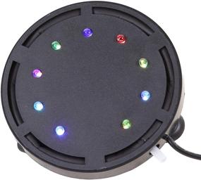 img 1 attached to 🐠 Aquarium Bubble Light with LED Air Stone, Air Pump Bubble Stone Lamp