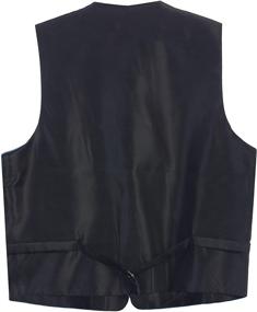 img 2 attached to 👔 Gioberti Boys Satin Formal Vest: Essential Boys' Clothing for Suits & Sport Coats