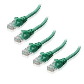 img 4 attached to Cable Matters 5-Pack Snagless Short Cat6 Ethernet Cable (Cat6 Cable