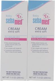 img 1 attached to Sebamed Extra Soft Baby Cream, 7 fl. oz, Set of 2