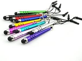 img 4 attached to 🖊️ [25 Pack] TCD Colorful Mini Baseball Capacitive Stylus Pens - Universal Compatibility with All Touch Screen Devices - Assorted Colors