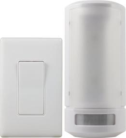 img 2 attached to 🔆 Wireless LED Wall Sconce by GE - Remote Control, Manual On/Off, Warm White Light, Battery Powered, No Wiring, Easy Installation - Ideal for Entry, Stairs, Hallway, Closet, Basement - Model 17527