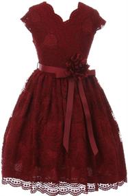 img 3 attached to BNY Corner Flower Girl Dress for Daily Casual 🌸 Wear, Easter, Summer Pageant - Available in 11 Vibrant Colors