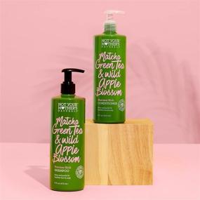 img 1 attached to Not Your Mother's Naturals Matcha Green Tea Shampoo & Conditioner Dual Pack: An Effective 15.2 fl oz Solution