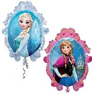 🎈 frozen frame helium foil balloon supershape: eye-catching 25" x 31" delight [toy] логотип