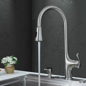 img 1 attached to 💧 Primy Commercial Lead-Free Stainless High Arc Faucet: Premium Quality for Efficient Performance