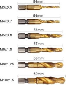 img 1 attached to Combination Metric Tapping Titanium Plating