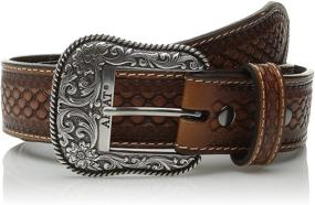 img 1 attached to Ariat Basket Concho Ribbon Natural