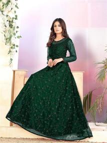 img 1 attached to Latest Party Anarkali Salwar Wedding Women's Clothing and Dresses