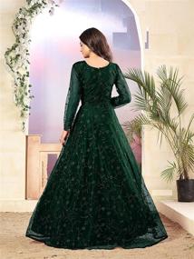 img 2 attached to Latest Party Anarkali Salwar Wedding Women's Clothing and Dresses