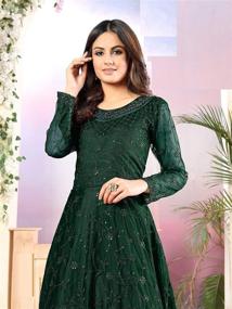 img 3 attached to Latest Party Anarkali Salwar Wedding Women's Clothing and Dresses