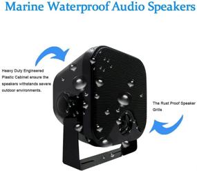 img 2 attached to GUZARE Inches Boat Marine Speakers