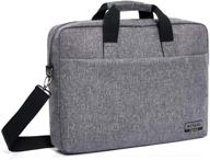 mcheng briefcase business shoulder compatible logo