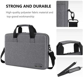 img 2 attached to MCHENG Briefcase Business Shoulder Compatible