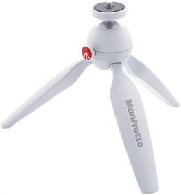 img 4 attached to 📸 Manfrotto MTPIXI-WH PIXI Mini Tripod: Compact and Versatile White Tripod for Enhanced Stability