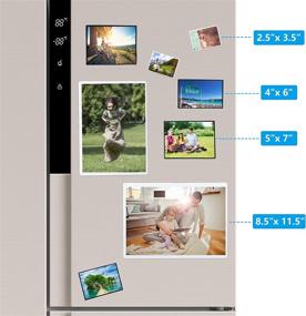 img 1 attached to Tebik Magnetic Picture Pictures Refrigerator Home Decor for Photo Albums, Frames & Accessories