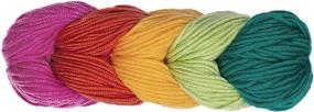 img 2 attached to Vibrant Lollypop Whirl Yarn by Caron X Pantone - Discover an Exquisite Blend of Colors!