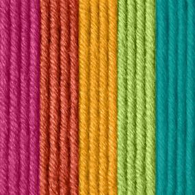 img 1 attached to Vibrant Lollypop Whirl Yarn by Caron X Pantone - Discover an Exquisite Blend of Colors!