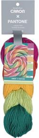 img 4 attached to Vibrant Lollypop Whirl Yarn by Caron X Pantone - Discover an Exquisite Blend of Colors!