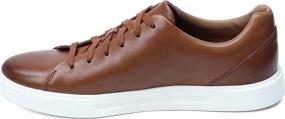 img 1 attached to CLARKS Mens Costa Black Leather: Sleek & Stylish Footwear for Men